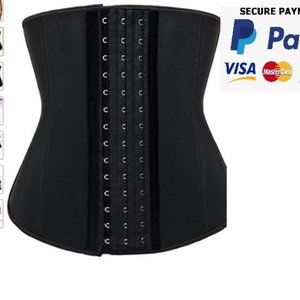 YIANNA Women's Underbust Latex Sport Girdle Waist